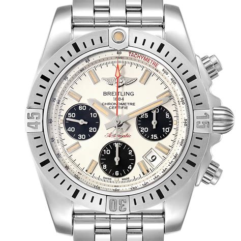 breitling chronomat 41 stainless steel watch|breitling chronomat 41 automatic watch.